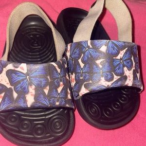 ‼️SHIPS FREE‼️Nike Kawa Slides Butterfly Size 5C